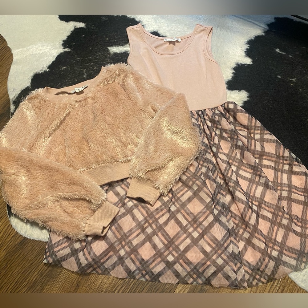 🔥3 for $10🔥 Girl’s Pink Knitworks Dress Size 10